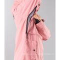 Wholesale High Quality Womens Waterproof Winter Outdoor Hooded Sports Windproof Ski Jacket